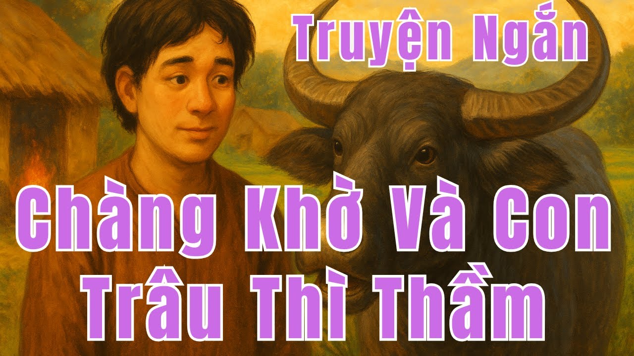 Truyện : Chàng Khờ Và Con Trâu Thì Thầm | Truyện Dân Gian | Bếp Lửa Cổ Tích