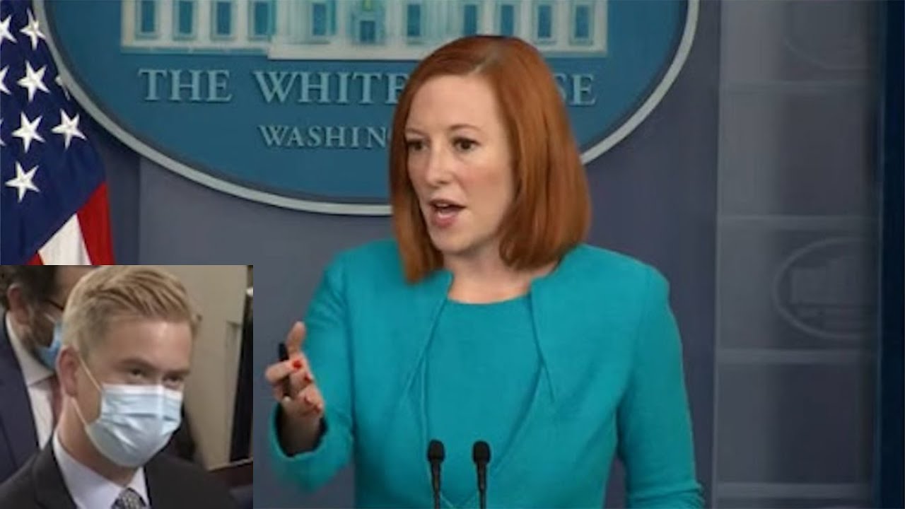 Jen Psaki Neuters Fox News Hack Peter Doocy On Silly Questions Slaps Trump S Doj Simultaneousl Jen Psaki Neuters Fox News Hack Peter Doocy On Silly Questions Slaps Trump S Doj Simultaneousl