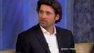 Patrick Dempsey on the view