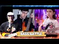 Slapping the Bass: Davie504 vs. Ellen | Intense Bass Battle Reaction | Producer Freestyling