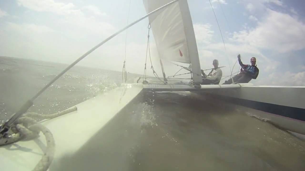 Dart 18 Sailing extreme with GoPro