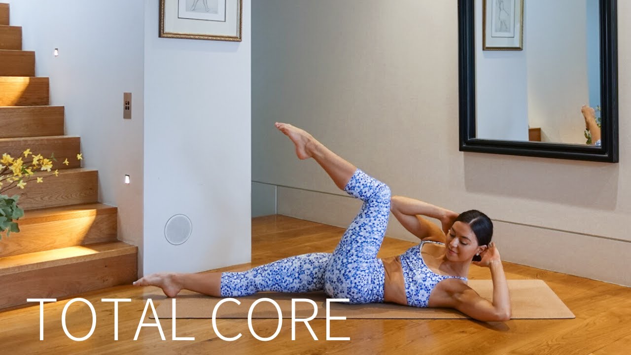 20 MIN TOTAL CORE WORKOUT || At-Home Pilates Abs