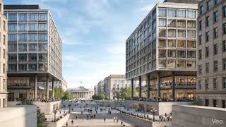 The Washington, D.C. That Almost Was | 1964 Pennsylvania Avenue Plan (3D Render)