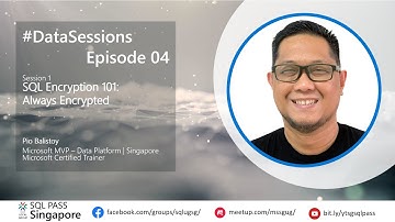 #DataSessions S01E04 - SQL Encryption 101: Always Encrypted & Secure Enclave