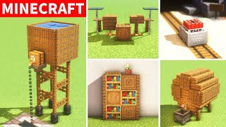 Minecraft] 11+ Barrel Build Hacks (Medieval) - YouTube