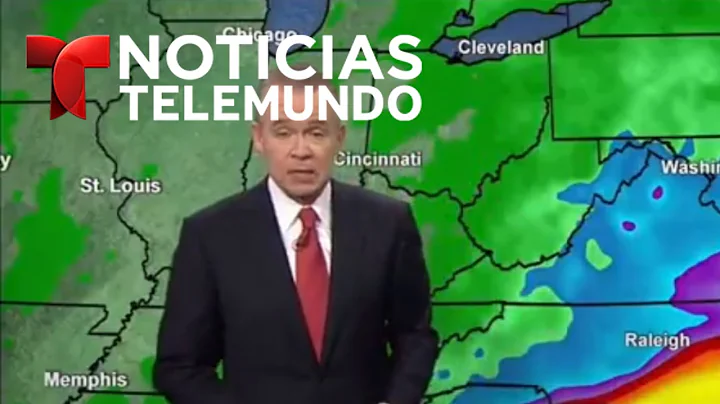 El meteorlogo John Morales explica la trayectoria ...