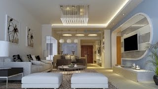 Beautiful Designs Of The Most Beautiful Living Room And Modern TV Cabinet Wall Units Furniture Gypsum False Ceiling Designs 