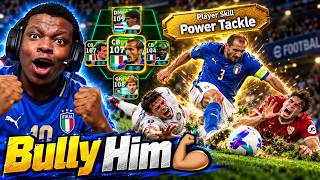 The Great Wall Of eFootball💪🏽 Epic 107 Chiellini Review 🔥