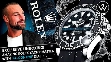 Unboxing the new Rolex 'FALCON EYE' dial Yacht-Master 226659 - Official Watches