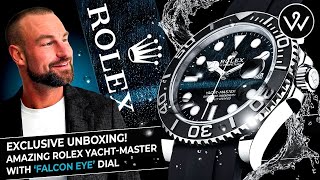 A True Gem for Watch Enthusiasts - Unboxing the new Rolex 'FALCON EYE' dial Yacht-Master 226659
