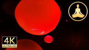 Mathmos Lava Lamp Blue (Macro Shot in 4K/UHD)