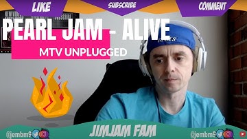 Hip Hop Head Reacts To Pearl Jam - Alive (MTV Unplugged) [REACTION]