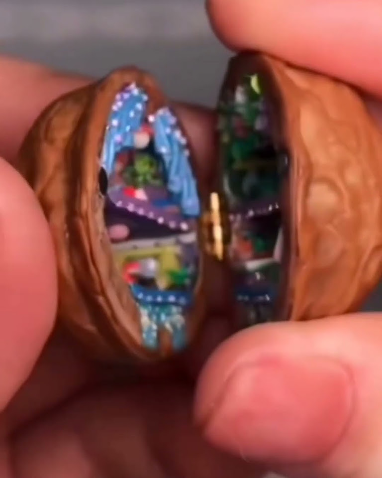 поделки из скорлупы грецкий орех - YouTube