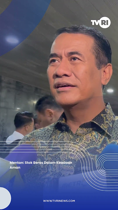 Mentan: Stok Beras Dalam Keadaan Aman #mentan #stokberas  #tvri  #news