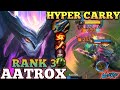 AATROX AGGRESSIVE GANK MVP PLAY! SMOOTH COMBO EXECUTION - TOP 3 GLOBAL AATROX BY iBình - WILD RIFT