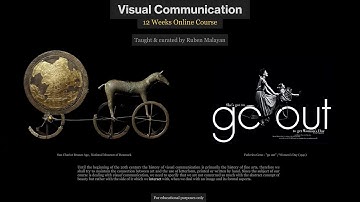 Visual Communication online course by Ruben Malayan