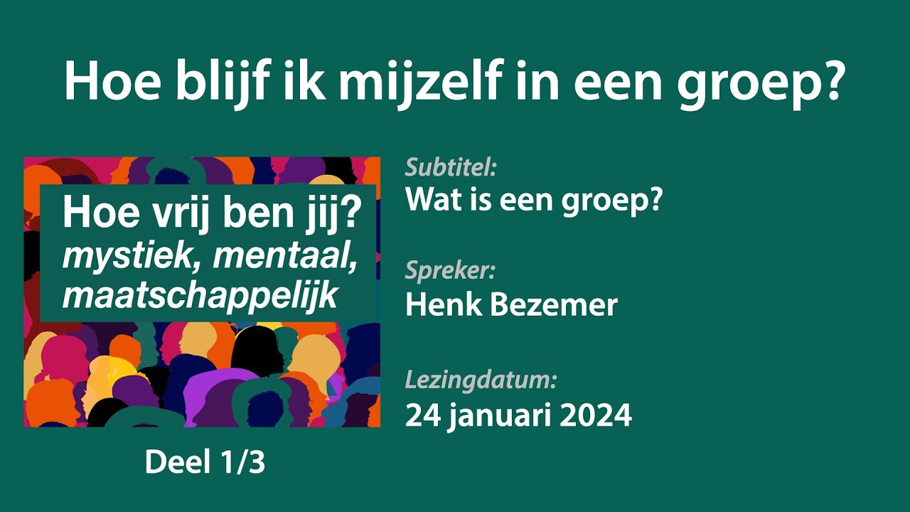 Hoe blijf ik mijzelf in een groep? (1/3): Wat is een groep? - YouTube