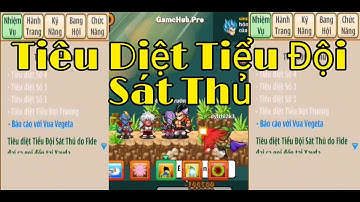 Ngọc Rồng Online - tiêu diệt Tiểu Đội Sát Thủ | ThanhTú Gaming