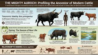 The Auroch The Ghost in Our Cattle-Aurochs- Bos primigenius- Extended version