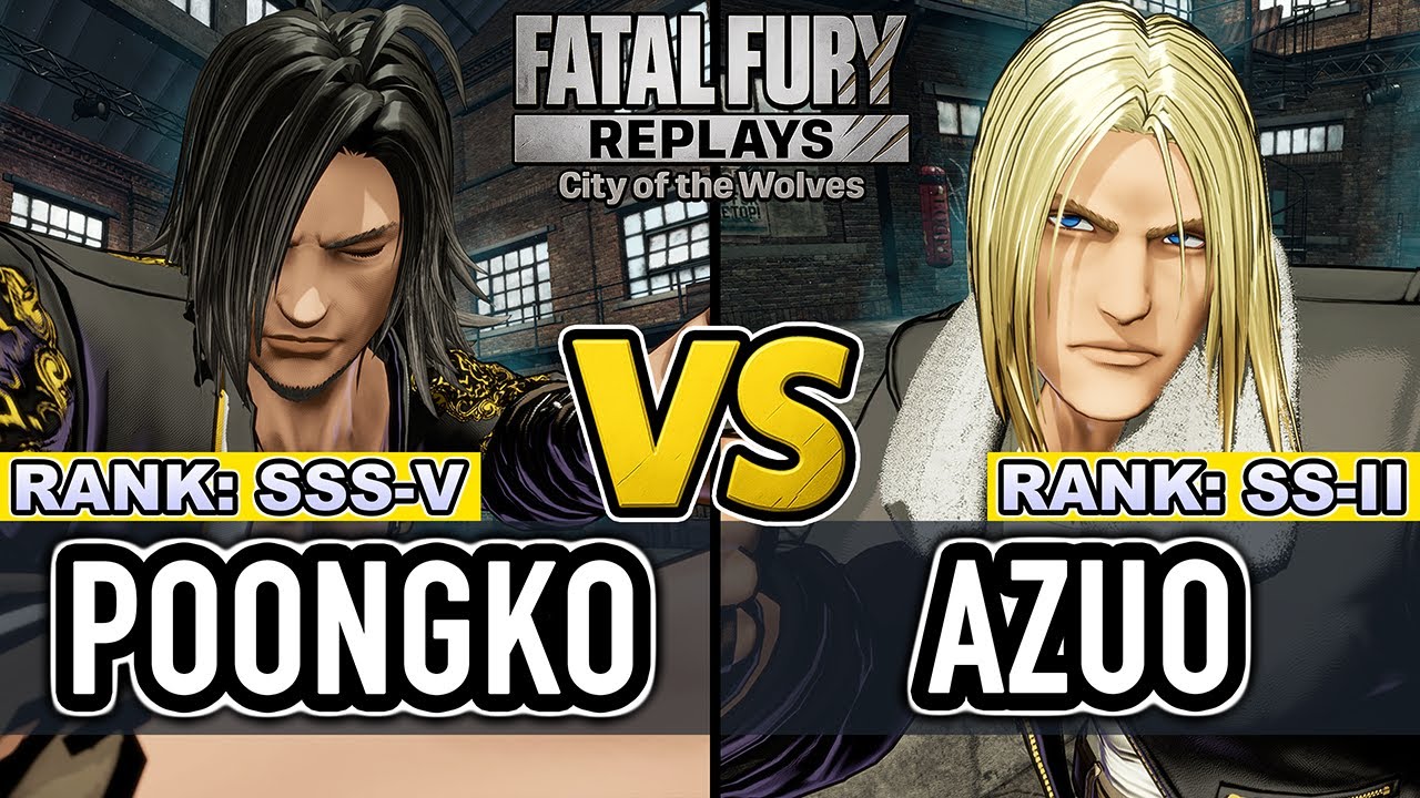 FF COTW POONGKO (Gato) vs AZUO (Terry) Fatal Fury CotW High Level ...