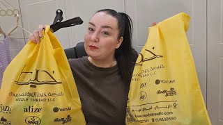 Neplánovaná návštěva galanterie v Rijádu a nákup příze