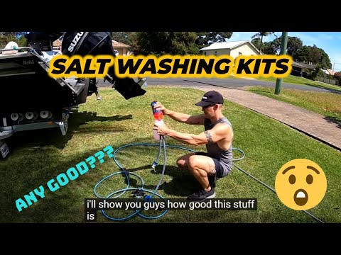 Does SALTY CAPTAIN, SALT AWAY, STARBRITE actually WORK??? We try SALTY  CAPTAIN on the BARCRUSHER!!! 