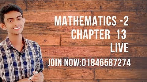 Polytechnic Mathematics 2 Chapter 13 | Diploma Mathematics 2 Chapter 13 | Math 2 | ম্যাথমেটিক্স ২ |
