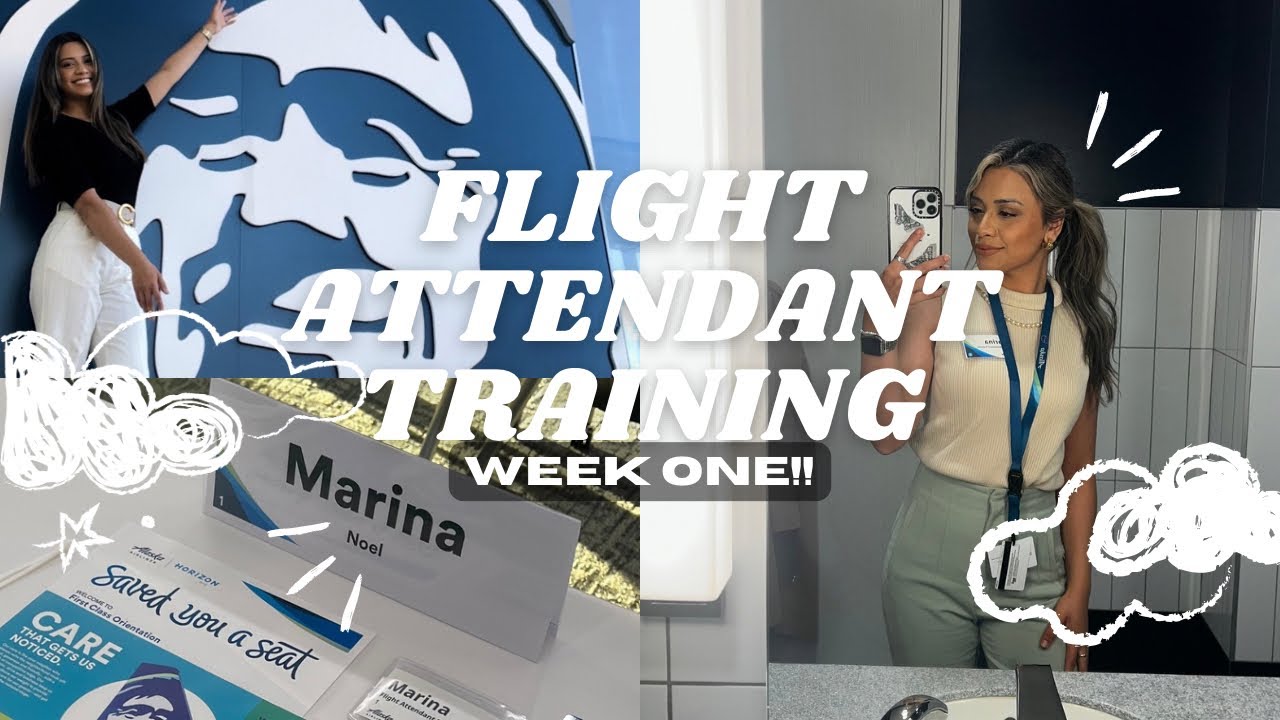 Flight Attendant Training!! ✈️ Success tips, gratitudes, daily OOTD's + LOTS of footage! 👀