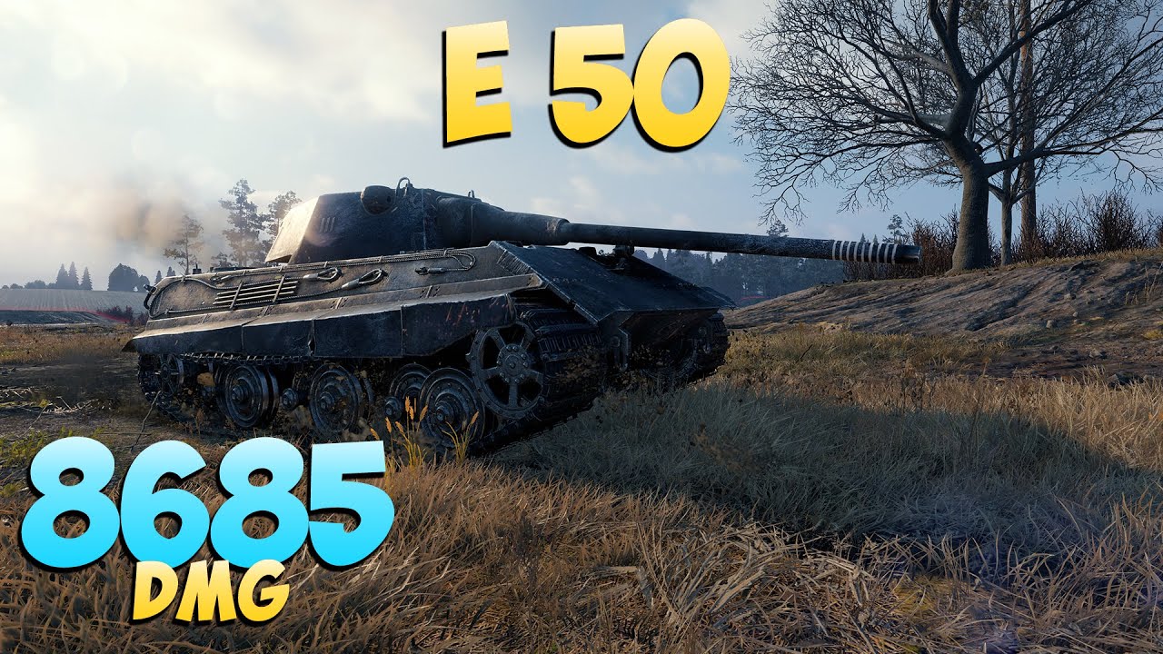 E 50 - 6 Kills 8.6K DMG - Стандартный! - Мир Танков