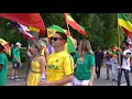 Parade of Flags at 2021 One World Day in Cleveland Cultural Gardens