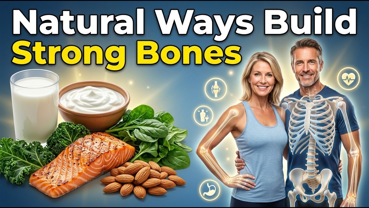 Natural Ways to Build Strong, Healthy Bones! - YouTube