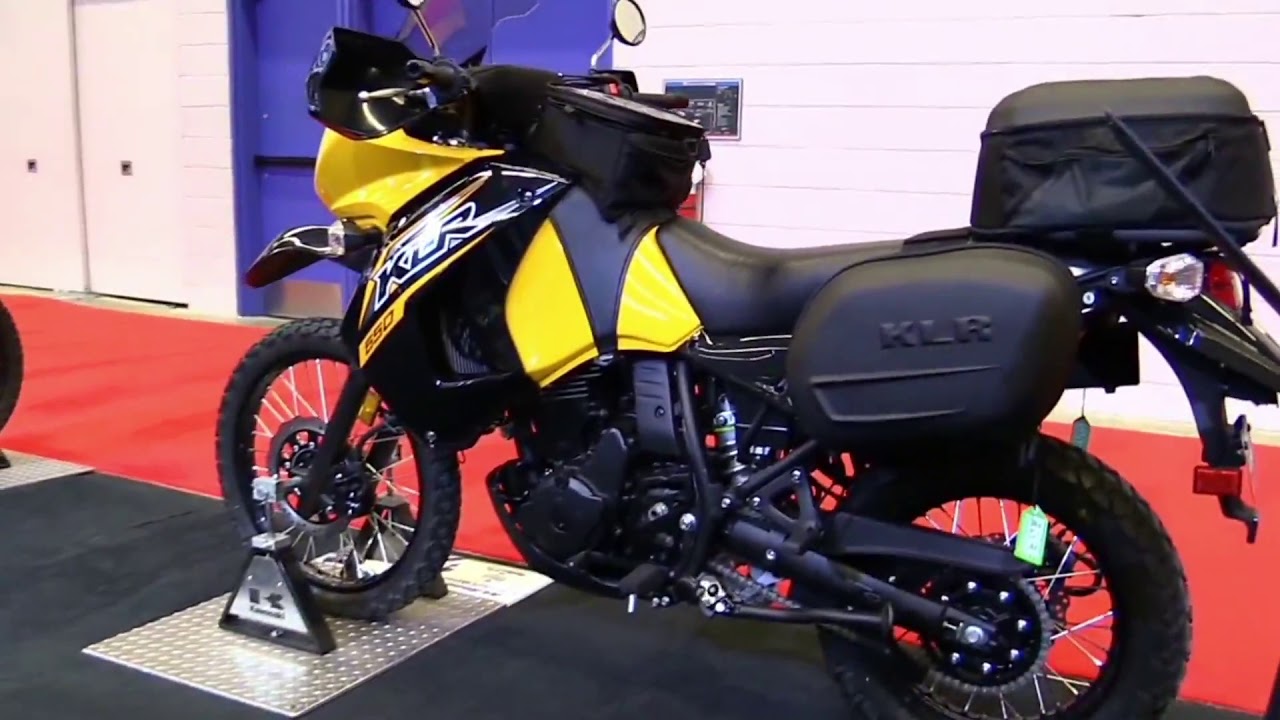 Kawasaki KLR 650 Accessorized 2018, THE COOLEST MOTORCYCLE - YouTube