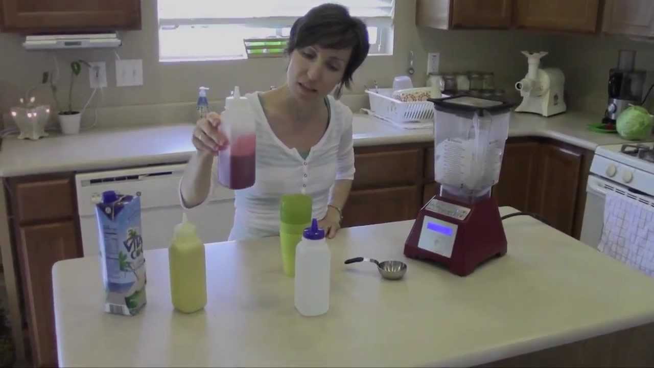 Homemade Snow Cone Syrups // raw // food // easy step by step video