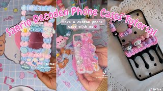 💖 Make The Kawaii Sanrio Decoden Phone Cases DIY Tutorial With Me📱 | TikTok Compilation #42