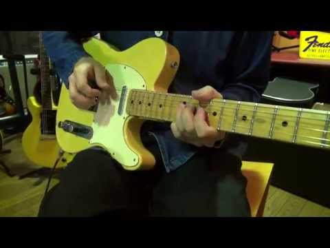 池部楽器店】Fender USA Telecaster '72 BLD M＜Sep 2014 HMVG＞ - YouTube