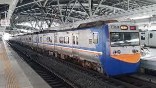 超慢加速!3010次,EMU700區間快速,台中發車。
