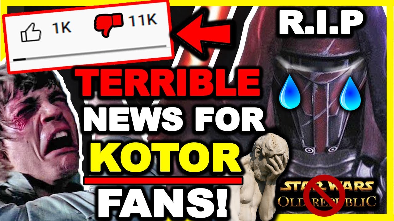 Knights Of The Old Republic Remake Just Got MUCH WORSE! KOTOR Writer ATTACKS Men And Star Wars Fans!