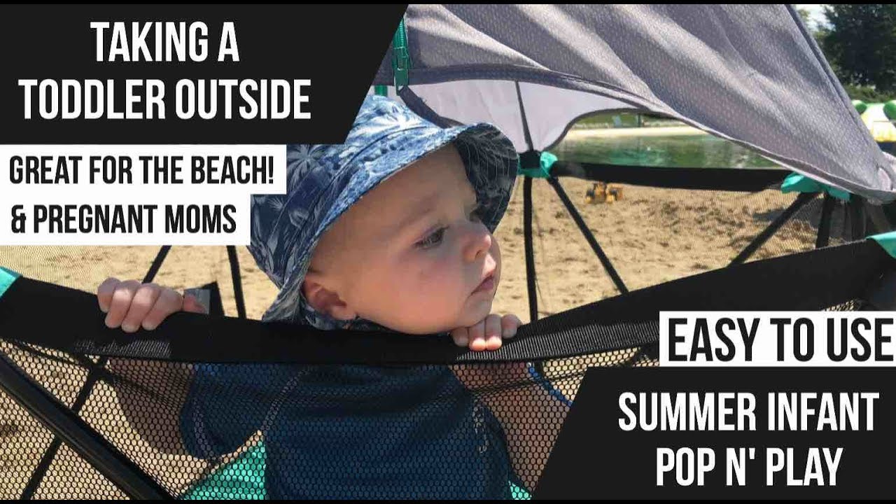 How To Get Outside While Pregnant/Tired with a Toddler! SUMMER INFANT