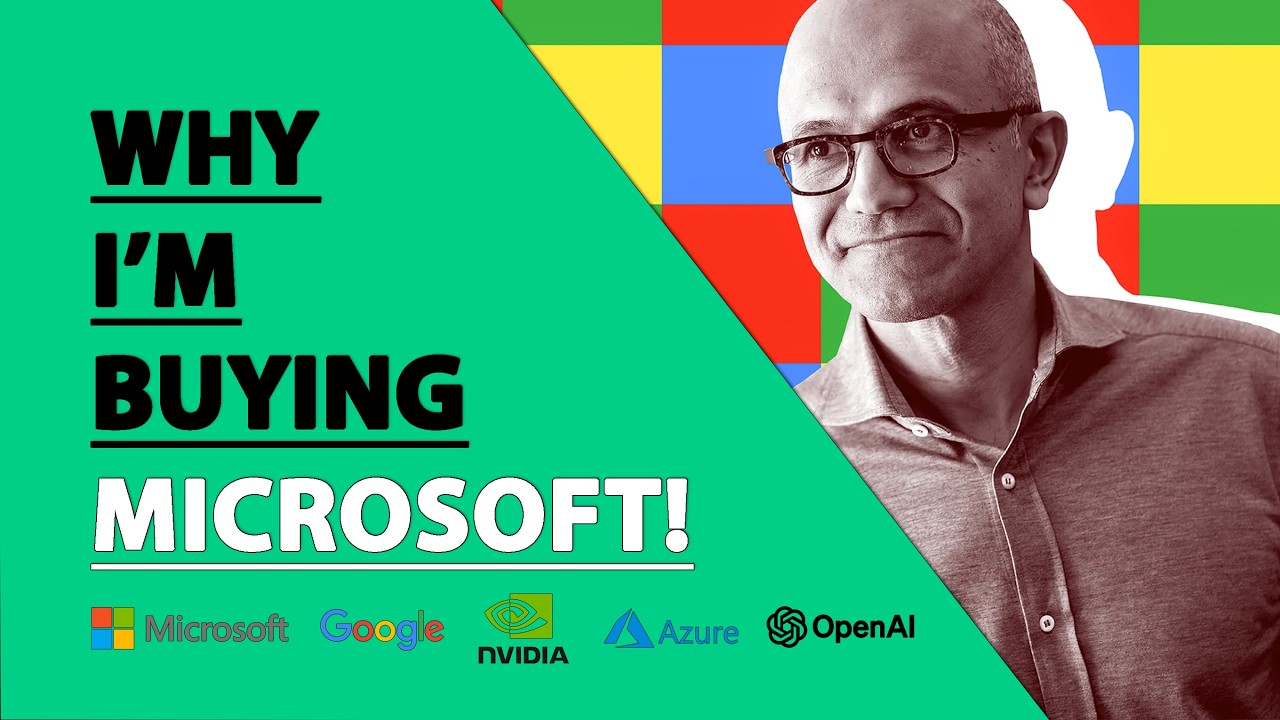 Why I'm Buying Microsoft (MSFT) Stock! Undervalued!