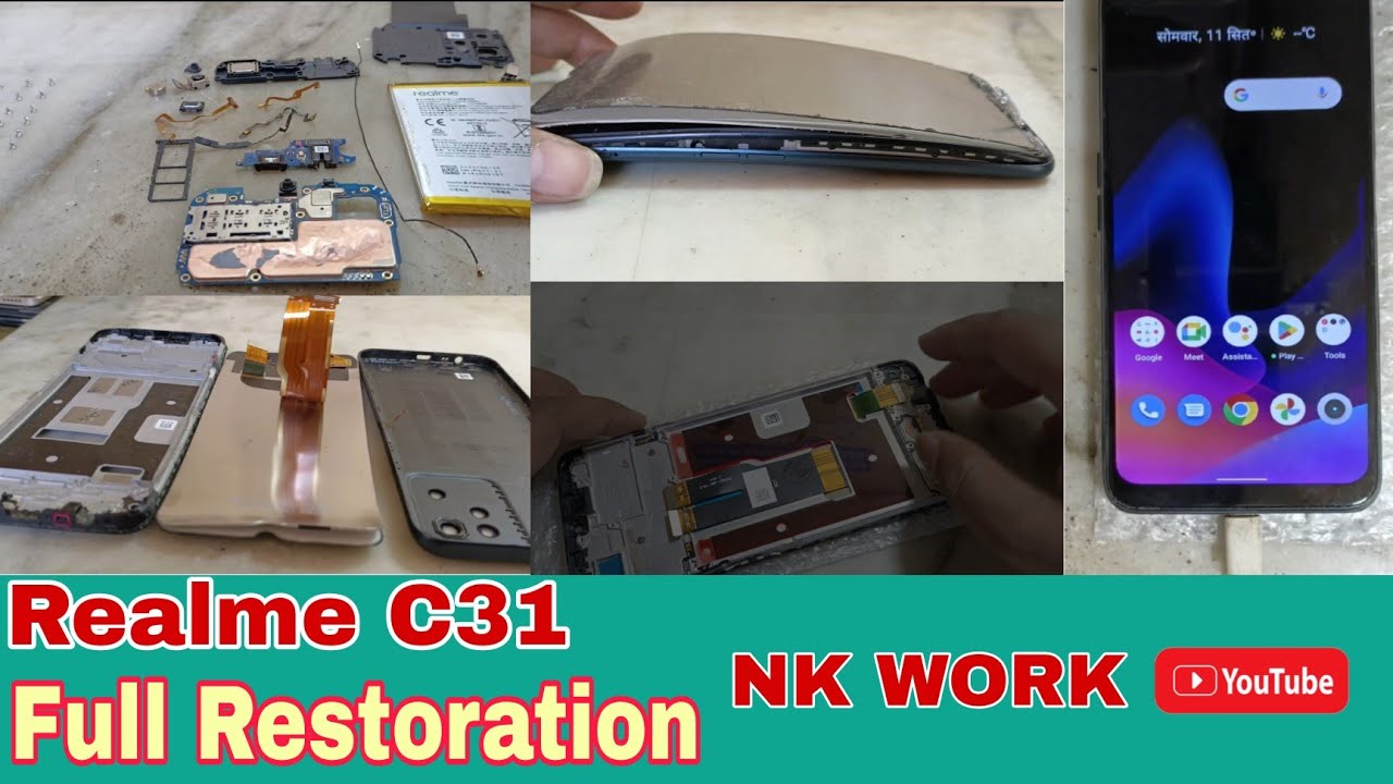 Realme C31 Disassembly | Realme C31 Display Change | Realme C31 Folder ...