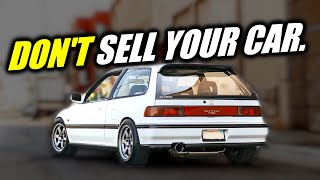 Why You Shouldn't Sell Your Project Car