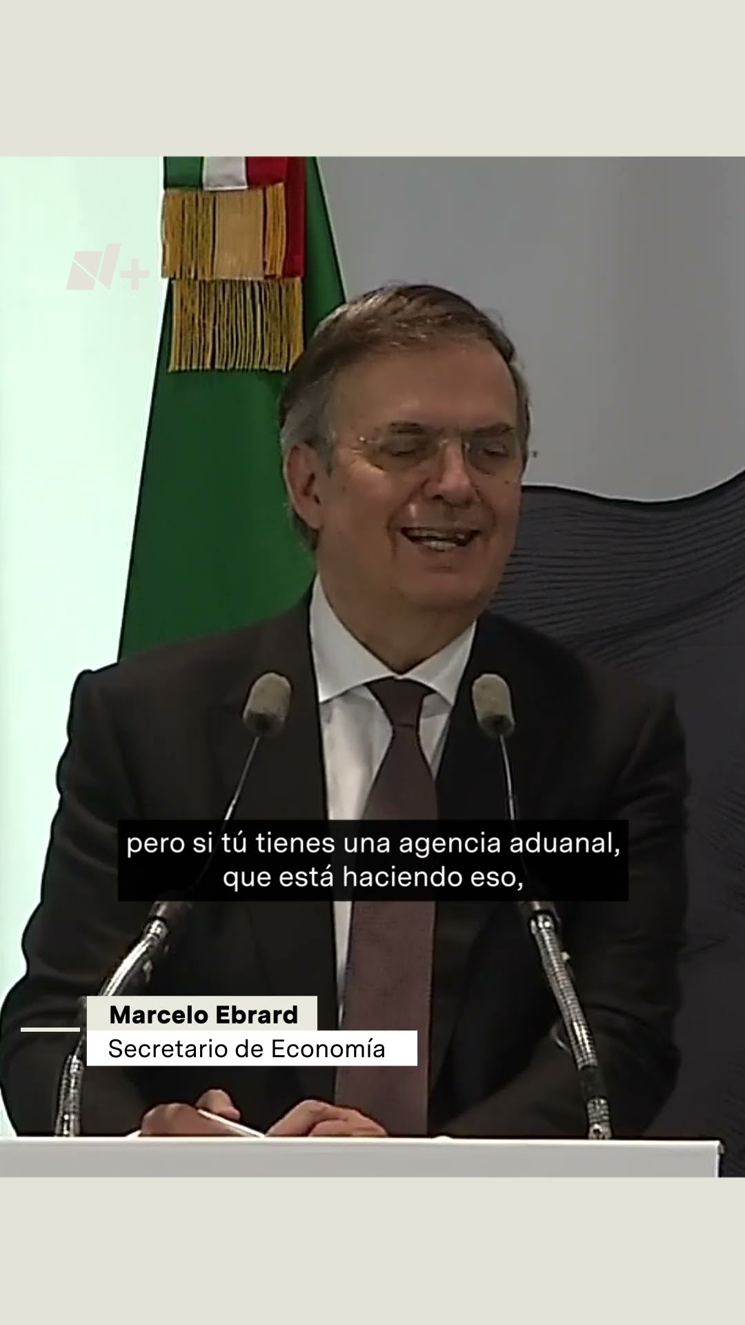 Se les acabó la fiesta a las agencias aduanales, dice Ebrard - Las Mangas del Chaleco