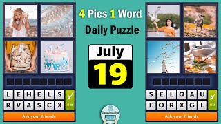 4 Pics 1 Word July 19 2022 Daily Puzzle Answer screenshot 3