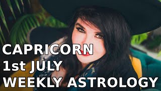 Capricorn Weekly Astrology Horoscope 1st July 2019