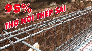 Hướng Dẫn Cách Nối Thép Dầm Móng Băng Nhà Cấp 4 Đúng Theo Kỹ Sư Xây Dựng | Mẫu Nhà Đẹp