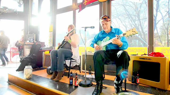 Joe & Vicki Price at the Blues City Deli