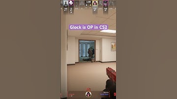Glock is OP in cs2 #cs2 #cs2clips #gaming #csgo #counterstrike #3k #awp #awpflick #awping #deagle
