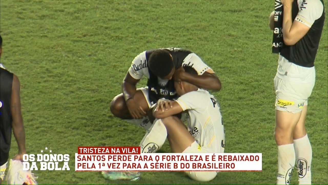 Santos é rebaixado pela primeira vez no Brasileiro - 06/12/2023