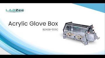 Labzee Acrylic Glove Box BZAGB-506C | Vacuum-Sealed Workspace for Contamination-Free Sample Handling