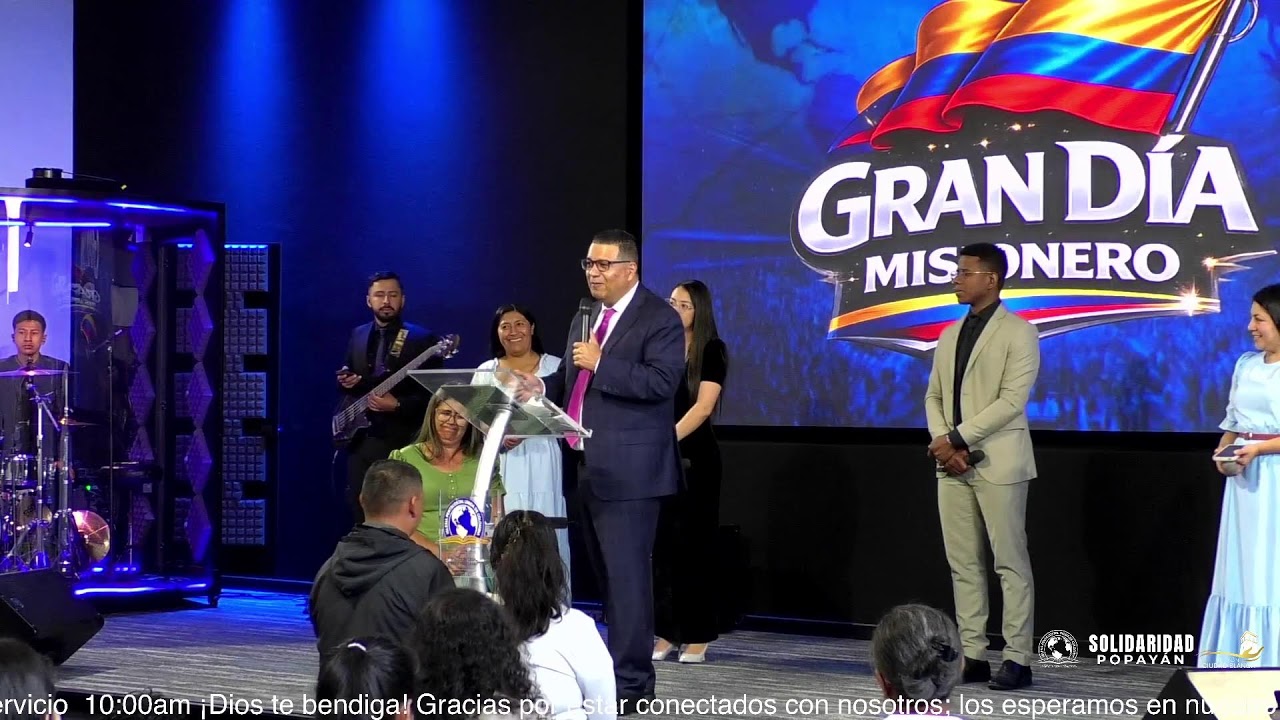 Primer Servicio Dominical Gran dia Misionero🇸🇻🇱🇹🇻🇪